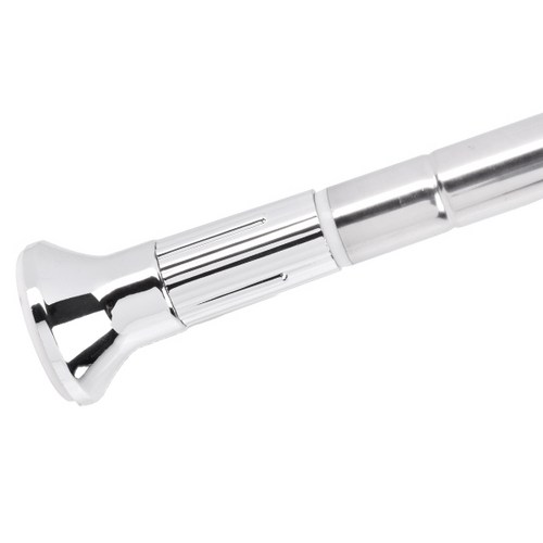 트레벨 스트롱 스텐 원형 압축봉, 크롬, 2호(70~120cm)