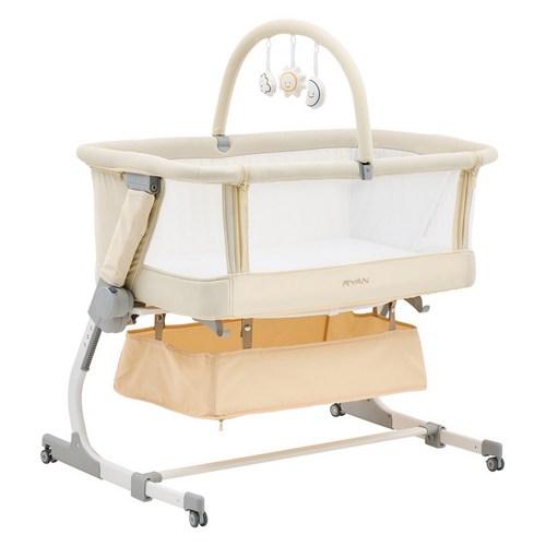 리안 드림콧 코지라인 아기침대 토이바 세트, 코지 베이지