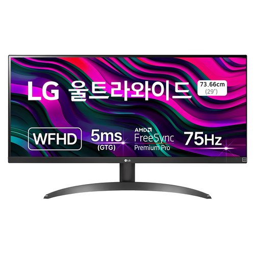 LG전자 WFHD 울트라와이드 모니터, 73cm, 29WP500