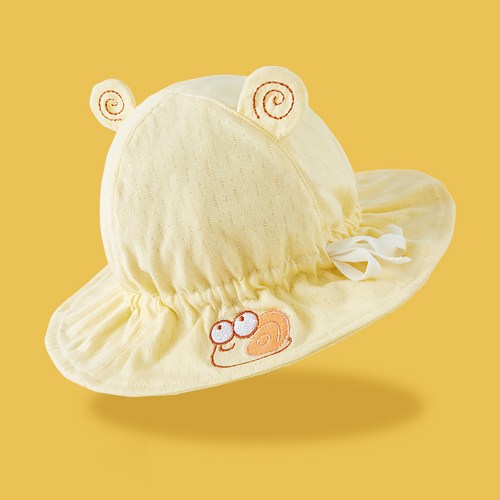 스타도어 베이비 동물자수 곰 메쉬모자