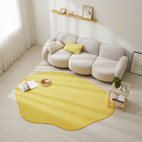 이니띠움 워셔블 비정형 웨이브 러그