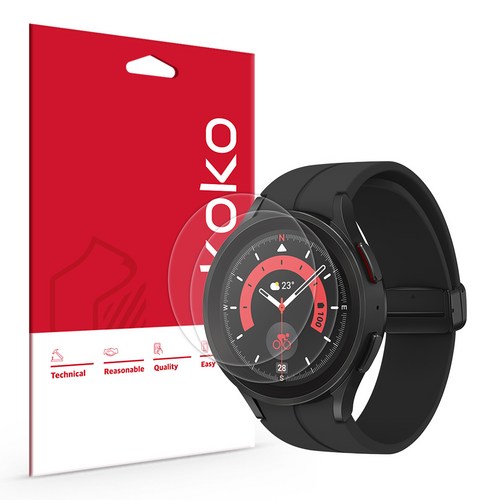 스코코 지문방지 AR 스마트워치 액정보호필름 2p 세트