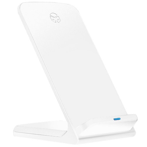 디지지 듀얼코일 PD15W 고속 무선충전 거치대, 화이트, 1개