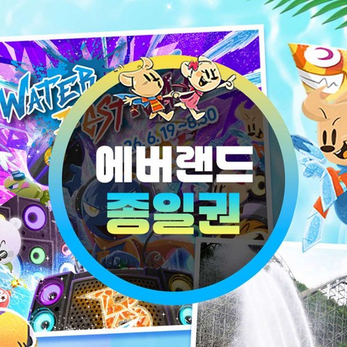 에버랜드 종일권 (7/1~8/31)