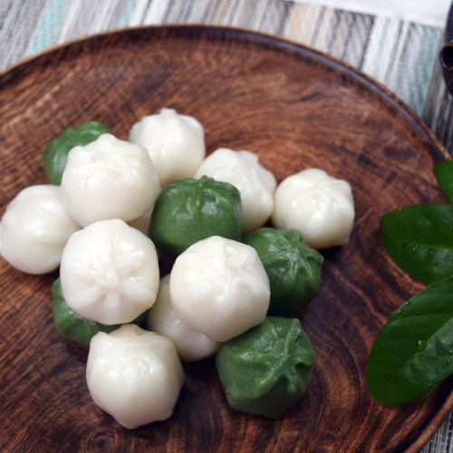 이든미 굳지않는 2색꿀떡 1kg +1kg /달콤한 꿀떡 속 고소한 깨 /어린이 아침대용/ 간식/디저트, 1개