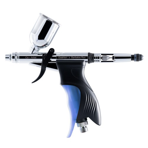 Gaahleri 에어브러시 에이스 시리즈 GHAC-Swallowtail & Rex(0.2mm/0.5mm/0.7mm), 210 g, 파란색, 1개