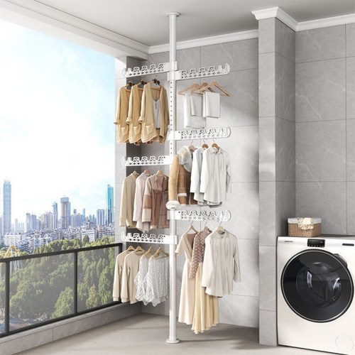 빨래건조대 스탠드형 건조대, 화이트