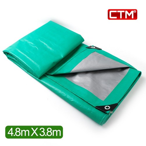 CTM 그라운드시트 텐트 방수포 캠핑 타프 천막, 03 GGS-480(그린)