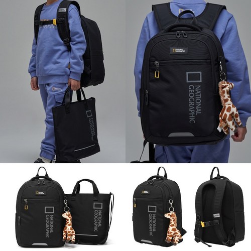 내셔널지오그래픽 키즈 뉴비 백팩 신주머니 세트 초등학생 신학기 입학 선물