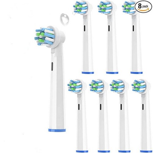 토비메모리 오랄비 호환 전동칫솔모 pro2500 크로스액션 8개입, 8개