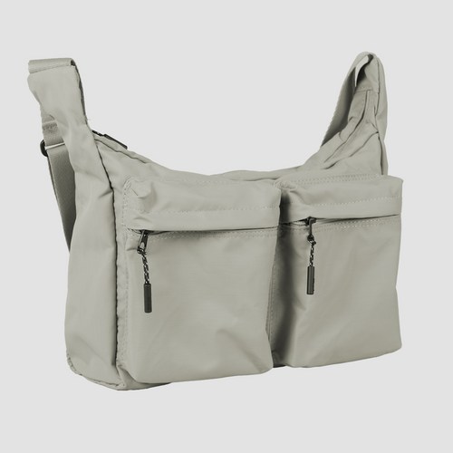 하인드 리사이클 나일론 크로스백 가벼운 슬링백 여행용 보조가방