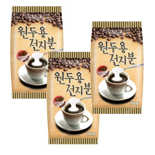 희창 원두용 전지분 800g x 3개 자판기 프림믹스, 단일