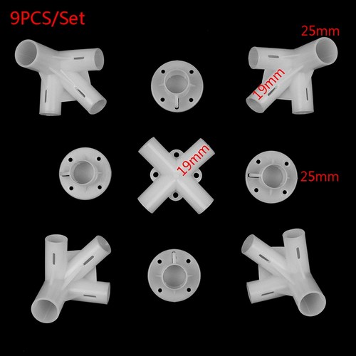 1 세트 3x3m 전망대 천막 텐트 피트 코너 센터 커넥터 25/19mm 부품 야외 캠핑에 대 한 예비, 한개옵션0