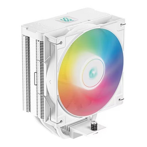 DEEPCOOL AG400 ARGB DIGITAL WHITE CPU쿨러, 1개