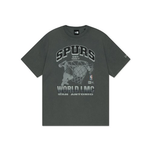 LMC X NEWERA WORLD TEE gray