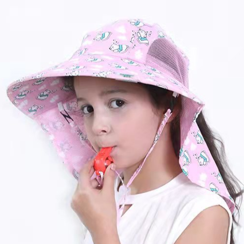 리틀랜드 UV 와이드 물놀이 플랩캡