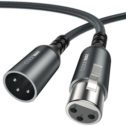 코드웨이 캐논 암수 XLR 마이크 케이블, 5m, 1개