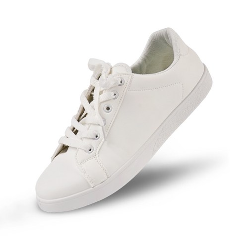 슈로 수제 남성 가죽 발편한 키높이 운동화 스니커즈