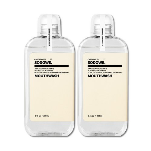 쏘두위가글액(플루오르화나트륨) 280ml x 2개