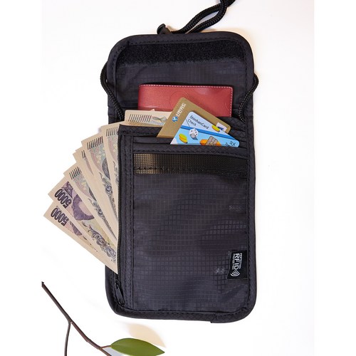 에시르 해킹 방지 여권 가방 크로스백