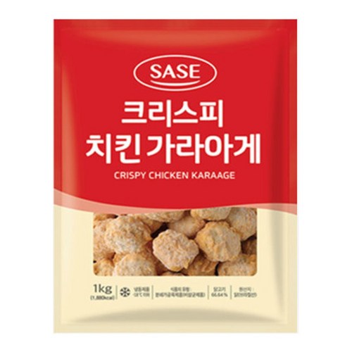 사세 크리스피 치킨 가라아게 1kg, 1개