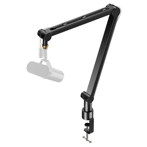 Alterzone ALZ-M4 탁상용 마이크 스탠드 마이크 거치대 핸드폰거치마운트옵션, 1개, 핸드폰 거치대 마운트 미포함