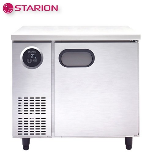 스타리온 테이블냉장고 900 냉동 SR-T09BAF 내부스텐 직냉식 영업용 카페 식당, 유료배송:착불배송 (상세페이지 참조), 1-3 W900 테이블냉동고SR-T09DSE