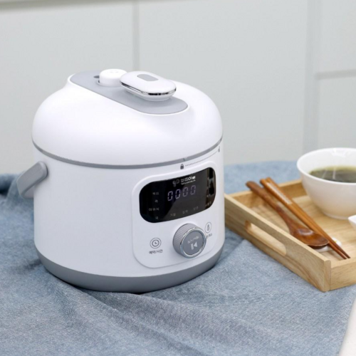 키친아트 허브 미니 압력 밥솥 3~4인용, KRC-2310(화이트)