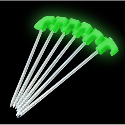 캠핑 야간 안전 텐트팩 단조팩 야광 스틸