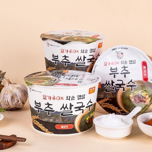 부추쌀국수 해물맛 18개입, 부추쌀국수 해물맛 (18개), 18개, 92g