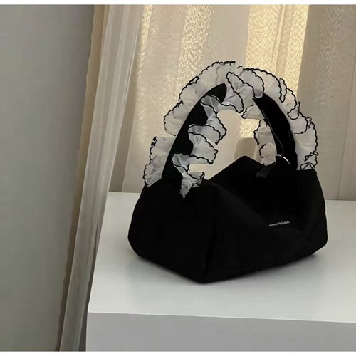대용량 휴대용 화장품 가방 토트 캔버스 백 화장품 가방