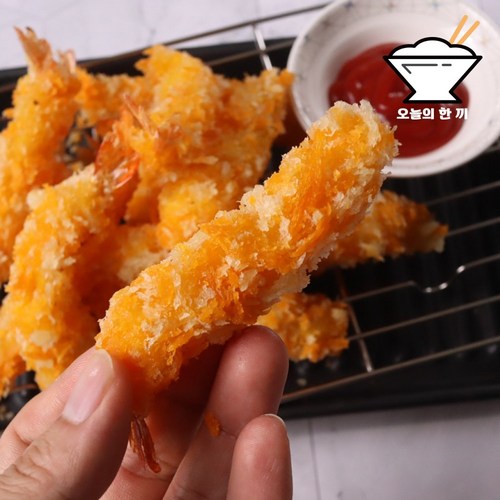 오늘의한끼 반찬 통살 새우튀김 1kg 50미, 1개
