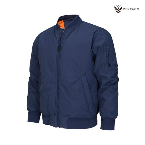 [펜타온] USS W707 뉴포트 파일럿 MA-1 패딩 블루종 항공점퍼