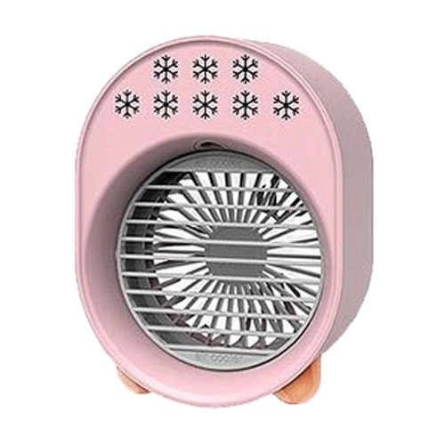 PM6 무소음 선풍기와 무드등, 핑크!