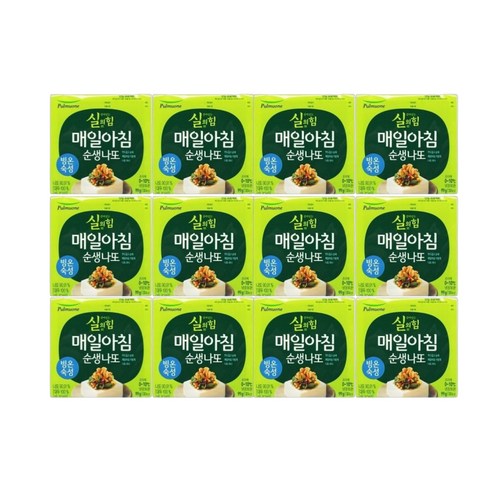 풀무원 매일아침 순생나또, 49.5g, 24개
