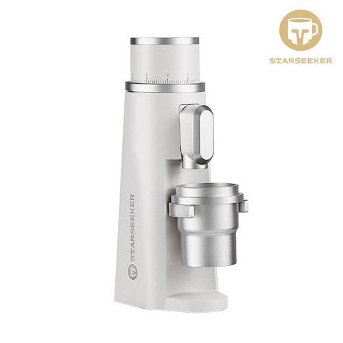 스타시커 엣지 전동 커피 그라인더 STARSEEKER Edge grinder, 화이트, 1개