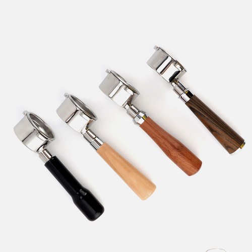 51mm 가정용 커피머신 바텀리스 포터필터 드롱기 플랜잇 오스너 맥널티 보랄, 02) 51mm 3 wings, 비취우드, 1샷, 1개