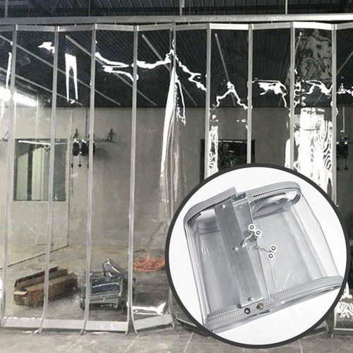 다막지 슬라이드 커튼형 방풍 비닐 커튼 산업용 업소용 PVC 바람막이 공기차단 보온보냉 38%, 30cm, 300cm, 1개