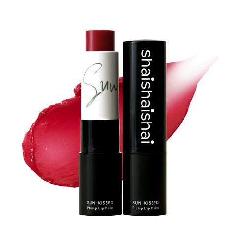 선-키스드 플럼프 립밤, 크림슨 로즈, 4g, 3개