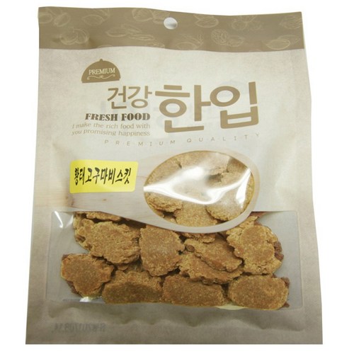수제명가 연어당근 황태고구마치석 수제비스켓 각100g 비스켓, 1개, 황태고구마
