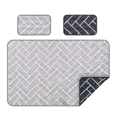 사라사라 헤링본 양면 쿨매트