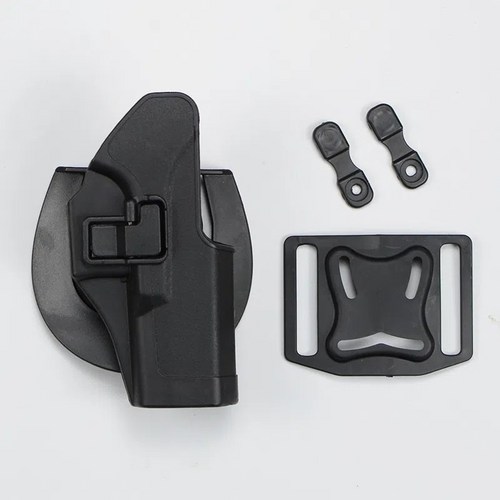홍탠 전술 빨리 뺄수 있는 권총 홀더 블랙, 1개, G17