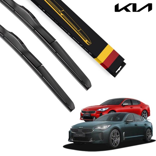 1+1 기아 스팅어 전차종 와이퍼 호환 순정형 하이브리드 와이퍼블레이드, SW-스팅어/마이스터(17-현재)650+450