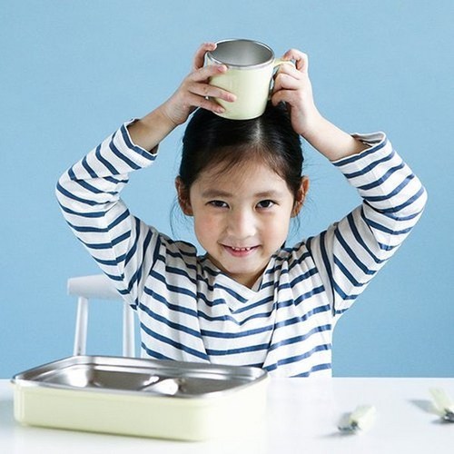 데일리라이크 봉봉 스텐 머그컵, 1개, 01 오트