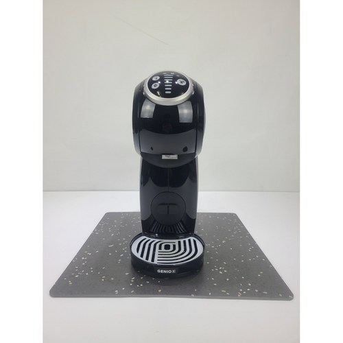 커피머신받침 캡슐커피머신깔개 에스프레소 독일모티프매트, 다크차콜도트, 1개, 30X30