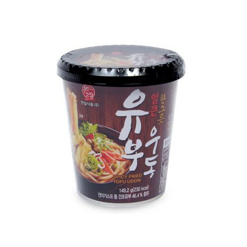 얼큰유부우동