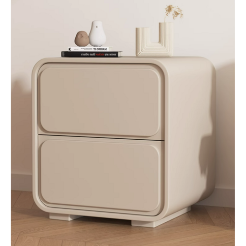 트람쥐 협탁 침대 원목 서랍 미니 침대 옆, 카키, 1개