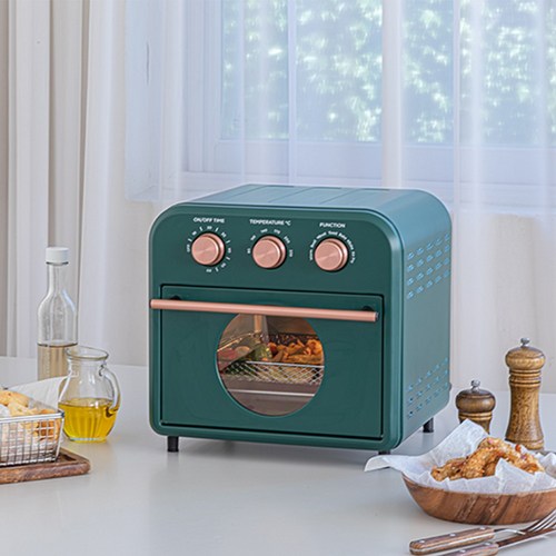 나드레타 찰스 / 스칼렛 대용량 오븐 에어프라이어 15L 옵션 택1, 스칼렛 에어프라이어 파인그린