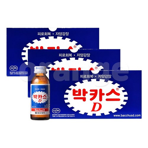 동아제약 박카스D 약국용 피로회복 자양강장, 100ml, 60개