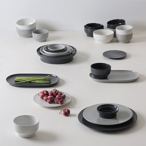 [탁가온] 고유 오리진 6인 그릇세트 24pcs, 색상:레드브라운, 레드브라운, 24개